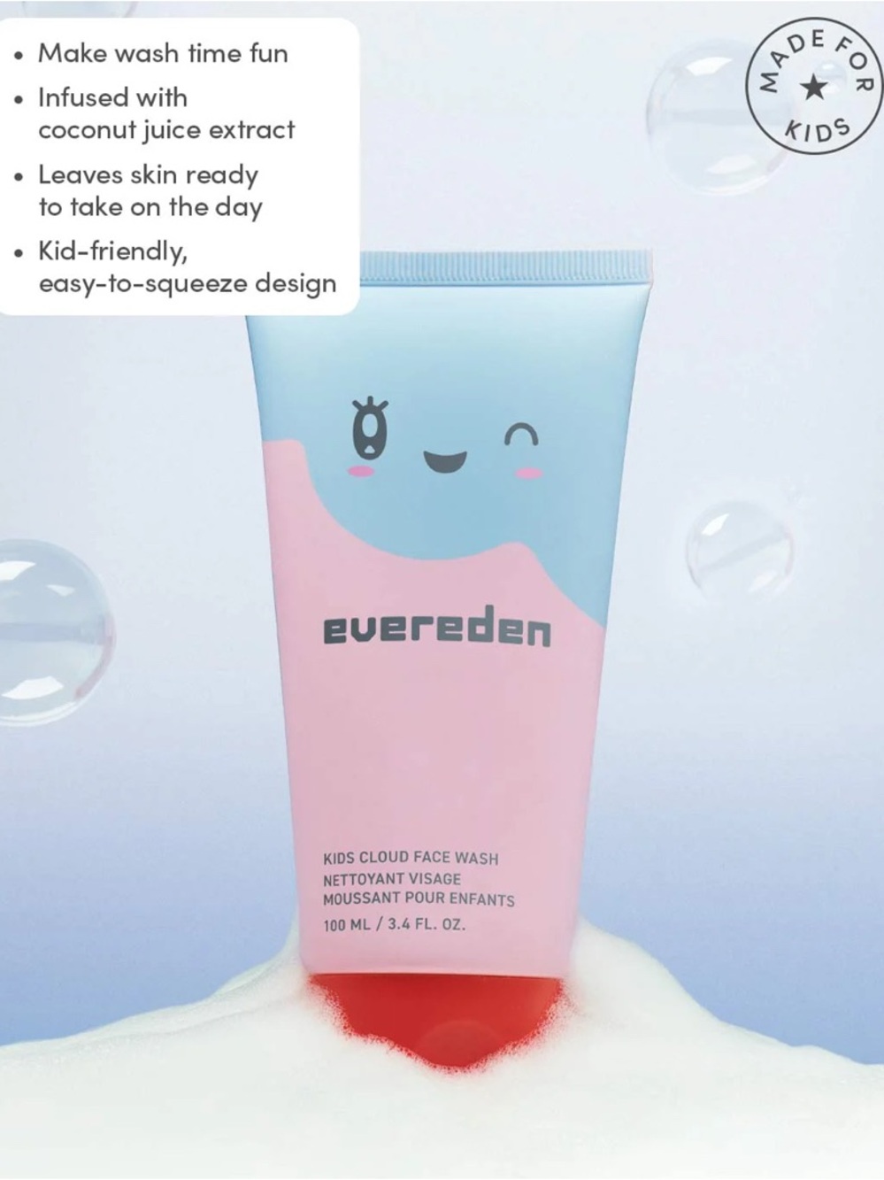 Kids Cloud Face Wash
